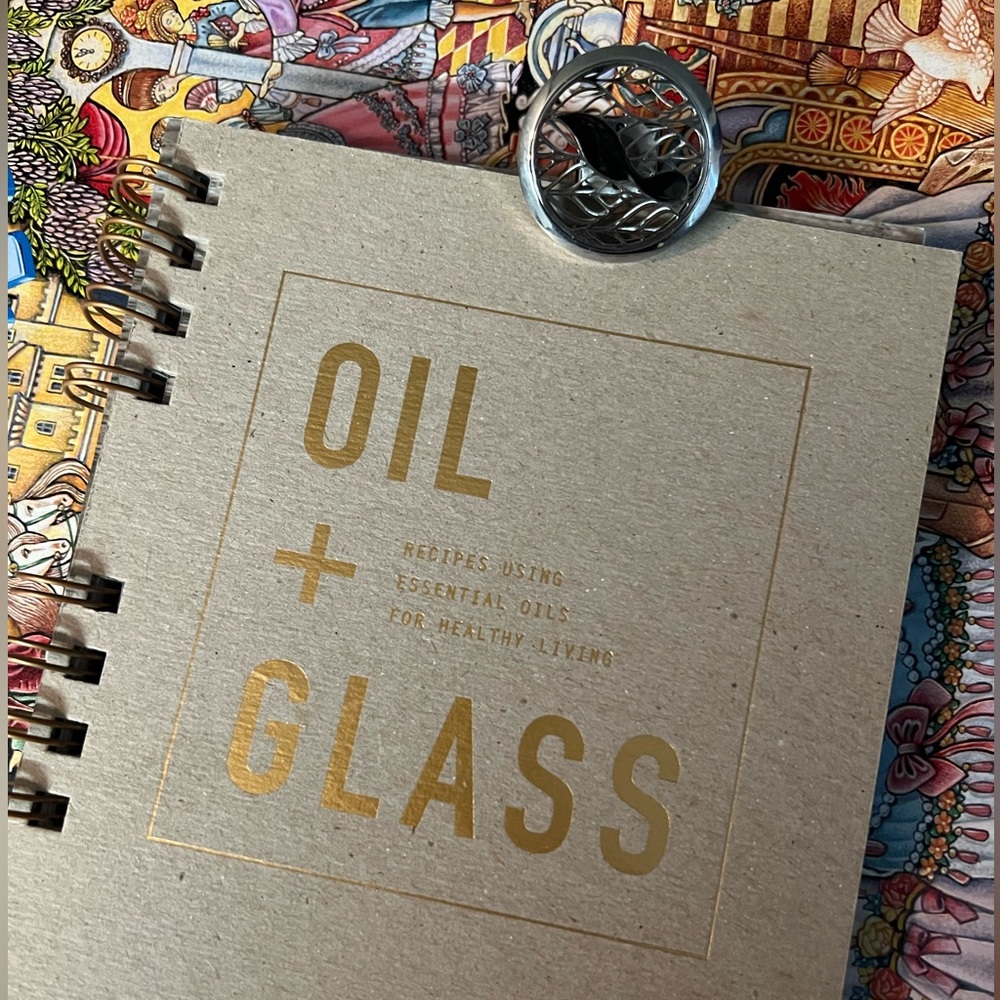 YL | Oil + Glass Recipe Book and Car Diffuser